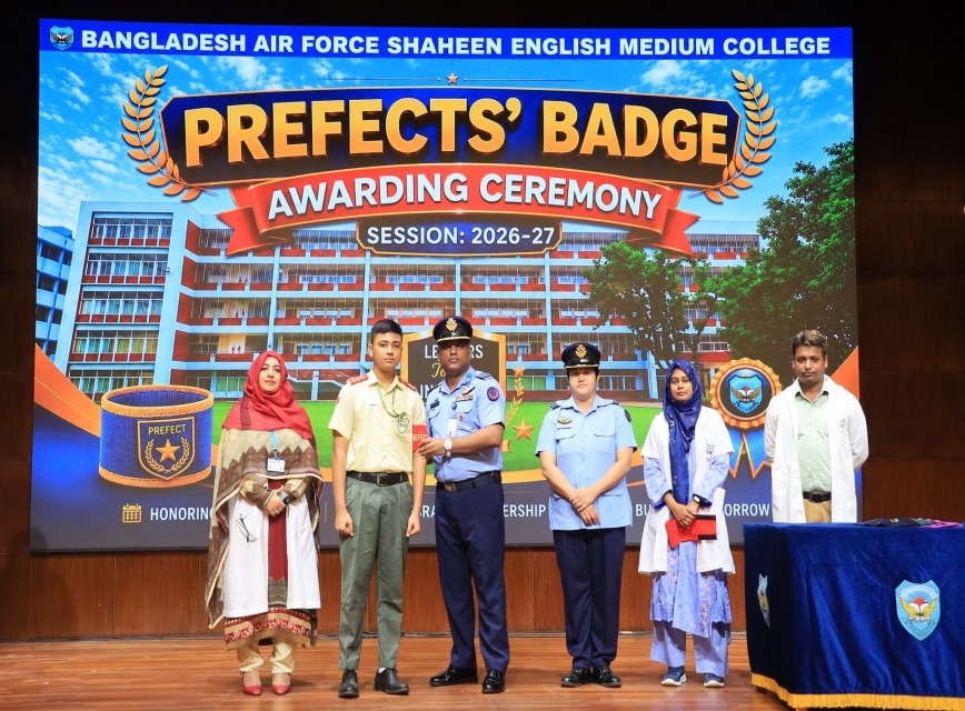 Prefect Badge Awarding Ceremony