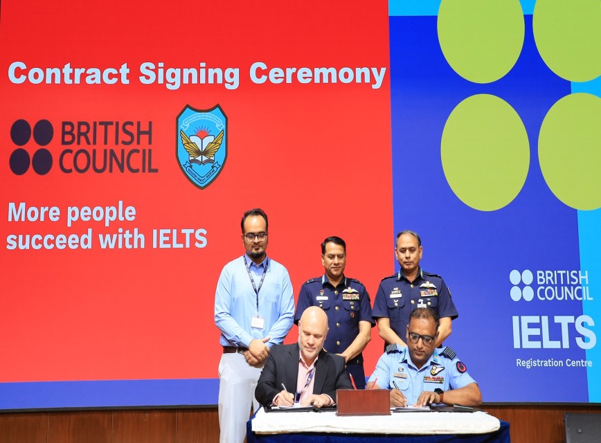 IELTS Contract Signing Ceremony